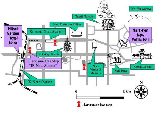 Nara map